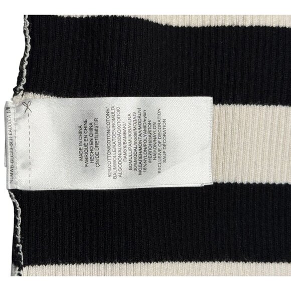 Lauren Ralph Lauren Size XS Woman Knit Top W/ Gold Button & Patches - Picture 4 of 6